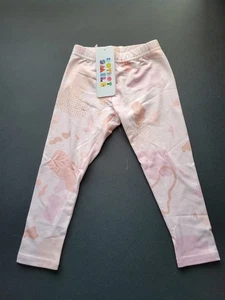 Leggings Dot Dot Smile Niña 2T Niño Pequeño Rosa Guijarro y Punto Cómodos Elastizados Nuevos con Etiquetas - Imagen 1 de 1