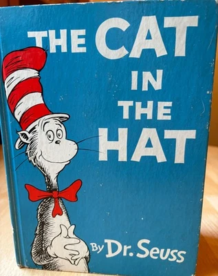 The Cat in the Hat by Dr. Seuss - 1957 First Edition - Hardcover Random House Foto 1 de 4