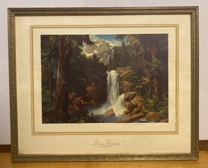 Paul Detlefsen "Dream Country" Tintogravure Print w/ Picture Story - Picture 1 of 8
