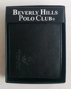 Beverly Hills Geldbörse schwarz Leder Herren - Bild 1 von 3