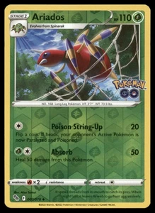 Ariados 007/078 Pokemon GO Reverse Holo quasi nuovo - Foto 1 di 2