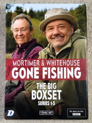 Mortimer & Whitehouse Gone Fishing Series 1-5 DVD The Big Box Set - Image 1 of 3