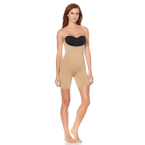 Nearly Nude High-Waist Torso and Thigh Shaper 584876-J - Picture 1 of 4