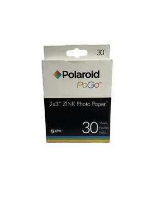 Polaroid PoGo 2x3" ZINK Photo Paper Thermal Autochrome 30 Sheets for CZA-10011B - Image 1 of 2