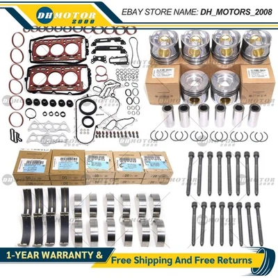 Engine Overhaul Rebuild Kit for VW Amarok Audi A6 Q5 Q7 3.0 TDI Diesel CRT DCP - Image 1 of 4