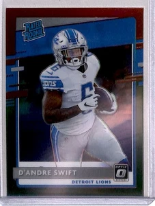 2020 Donruss Optic Red Green D'Andre Swift RC Georgia Bulldogs #6 - Picture 1 of 2