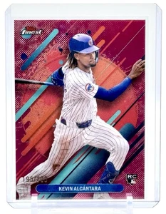 2025 Topps Finest - Rare Kevin Alcantara #212 Magenta Refractor /200 (RC) - Picture 1 of 2
