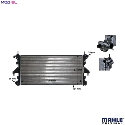 RADIATOR ENGINE COOLING CR 886 000S FOR PEUGEOT MANAGER/Platform/Chassis/Van - Image 1 of 4