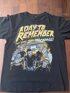 Men’s A Day To Remember - Size M “They Came From The Garage” Band T-shirt - Picture 1 of 5