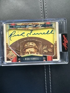 2025 Leaf Baseball Rick Ferrell 1/1 Cut Signature Auto - Picture 1 of 2