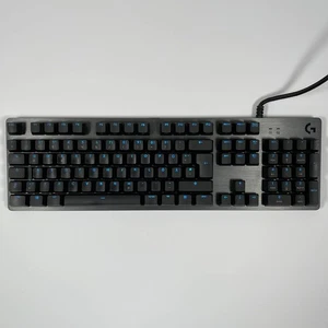 Logitech G513 Carbon Lightsync RGB Mechanical Gaming Keyboard Brushed Aluminum - Picture 1 of 6