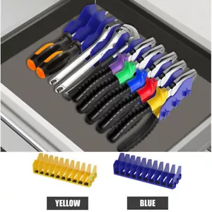 Plier Organizer Rack, 10-Slot Pliers Cutters Organizer Rack With Non-Slip Rubber - Picture 1 of 25