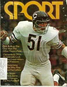 1970 NOV Sport Magazine football, Dick Butkus, Chicago Bears POOR, SCUFFS - Picture 1 of 5