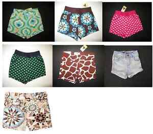 NEW baby gap girl beach spring break summer print shorts short pants 12 18 24 mo