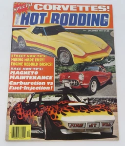 BELIEBTES HOT RODDING Magazin Dezember 1977 Sonderkorvetten! Street How-To's - Bild 1 von 6