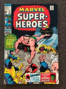 Cómics de Marvel Super Heroes #25 X-Men - Sub Mariner - Hulk - Daredevil Marvel - Imagen 1 de 6