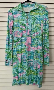 Lilly Pulitzer UPF 50+ Claudia Skipper Honda Classic Dress Size XS Bright Colors - Picture 1 of 4