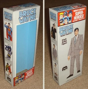 MEGO 8" BRUCE WAYNE ALTER EGO CUSTOM BOX ONLY - Picture 1 of 1
