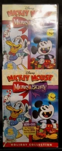 Disney 2017Micky Mouse "Merry and Scary" Holiday slide box Collection! NM! - Picture 1 of 3