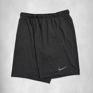 Nike Dri-FIT 9” Form Pantaloncini da Allenamento Versatili Grigio Misto Rayon Palestra Atletica L - Foto 1 di 6