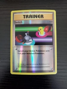 Switch Trainer - 2016 Pokémon XY Evolutions Reverse Holo #88/108 - NM/MINT - Picture 1 of 2