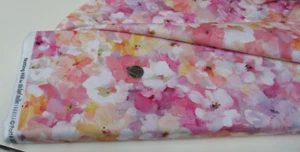 Michael Miller quilt-craft fabric FADED FLORAL pink 2 yds (dcx-11599)NottingHill