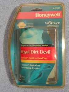 Honeywell Royal Dirt Devil Scorpion Cordless Hand Vac Filters 2 Pack No. H12001 - Picture 1 of 4