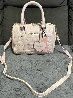 NWT Juicy Couture Best Sellers Fame Satchel Crossbody - Dusty Blush - Image 1 of 4