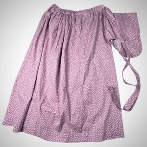 Handmade Skirt Bonnet Girls Large Pink Floral Elastic Waist LHOTP Fans Country - Picture 1 of 4