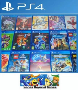 PS4 Sony PlayStation 4 Games (Platform Arcade Fighting Sim Kids Shoot 'Em Up) - Picture 1 of 27