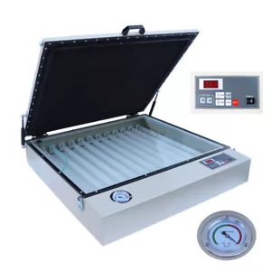 110V Screen Printing Vacuum Exposure Unit Hot Stamping Pad Press Machine - Picture 1 of 9
