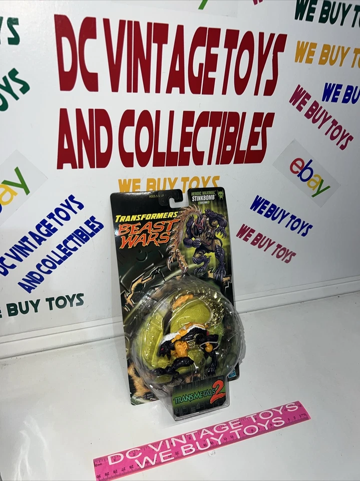 Transformers Beast Wars Transmetals 2 Stinkbomb Hasbro 1999 MOC