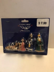 Concord Miniatures "Our Town Wise Men,Magi,nib - Picture 1 of 2