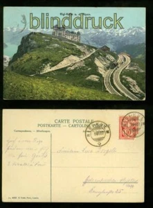 RIGI-KULM und die Alpen farb-AK Panorama 1907 (a2068) - Bild 1 von 1