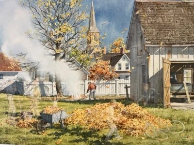 Charles Peterson Burning Leaves Encore Ed. Certificado numerado firmado Foto 1 de 4