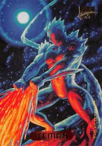 ICEMAN / 1994 Marvel Masterpieces (Fleer) BASE Trading Card #54 - Picture 1 of 2