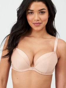 Sujetador Acolchado Multivía Curvy Kate SuperPlunge Desnudo REINO UNIDO 28E TOTALMENTE NUEVO - Imagen 1 de 5