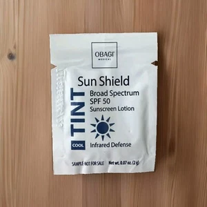 PACK OF 25 Obagi Sun Shield SPF50 2g Tint Cool Sun Screen TRAVEL SIZE - Picture 1 of 1