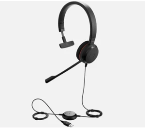 Casque USB stéréo double oreille GUC Jabra Evolve 20 HSC016 - Noir 4999-829-209 - Photo 1/4