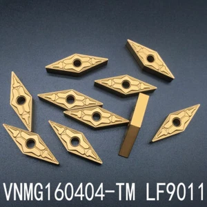 10Pcs VNMG160404-TM LF9011 VNMG331 CNC Turning Carbide Inserts For Steel - Picture 1 of 7