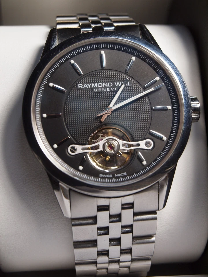 RELOJ RAYMOND WIL FREELANCER ACERO 42MM HOMBRE 2780 ST-20001 EN CAJA - ESLABONES DE REPUESTO Foto 1 de 4