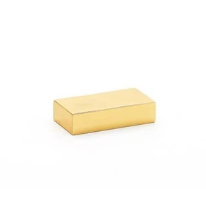 Alno A440-15-PB/NL Tempo 1 1/2" Pull Unlacquered Brass - Picture 1 of 1