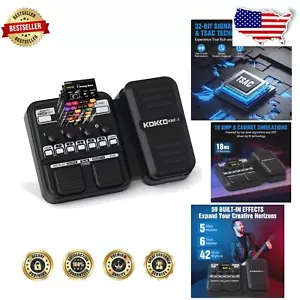 Pedal de guitarra portátil KOKKO multiefectos - Procesador de 59 efectos para todos los estilos - Imagen 1 de 10