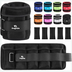 Gewichtsmanschetten 5-10kg verstellbar Sport Arme Beine Neopren Baumwolle - Bild 1 von 2