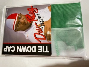 Gorra de amarre Du-Rag Tiger verde/blanco M502 - Imagen 1 de 1