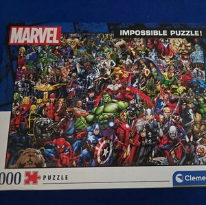 MARVEL - IMPOSSIBLE PUZZLE (39411) - 1000 PIECE CLEMENTONI JIGSAW - NEW & SEALED - Picture 1 of 1