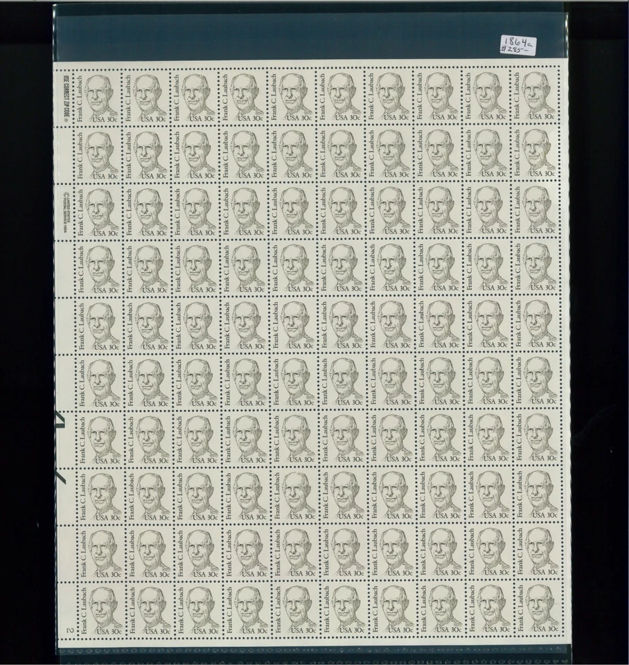 1984 United States Postage Stamp #1864a Plate No. 2 Lower Left Mint Full Sheet - Image 1 of 1