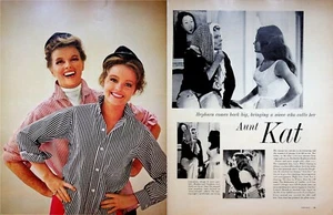 1968 Katharine Hepburn 6-Page Article Aunt Kat Guess Who's Coming to Dinner - Picture 1 of 8