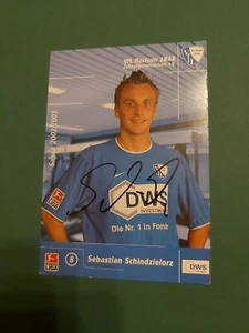 VfL Bochum , Sebastian Schindzielorz ,02/03, Autogrammkarte, Fussball - Picture 1 of 1