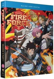 Fire Force Season 2 Part 1 Blu-Ray + DVD + Digital NEW 